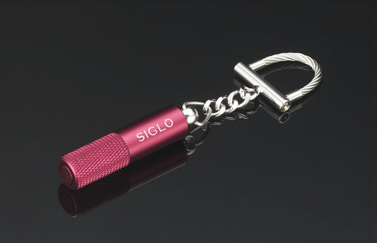 Siglo punch keychain rose pink