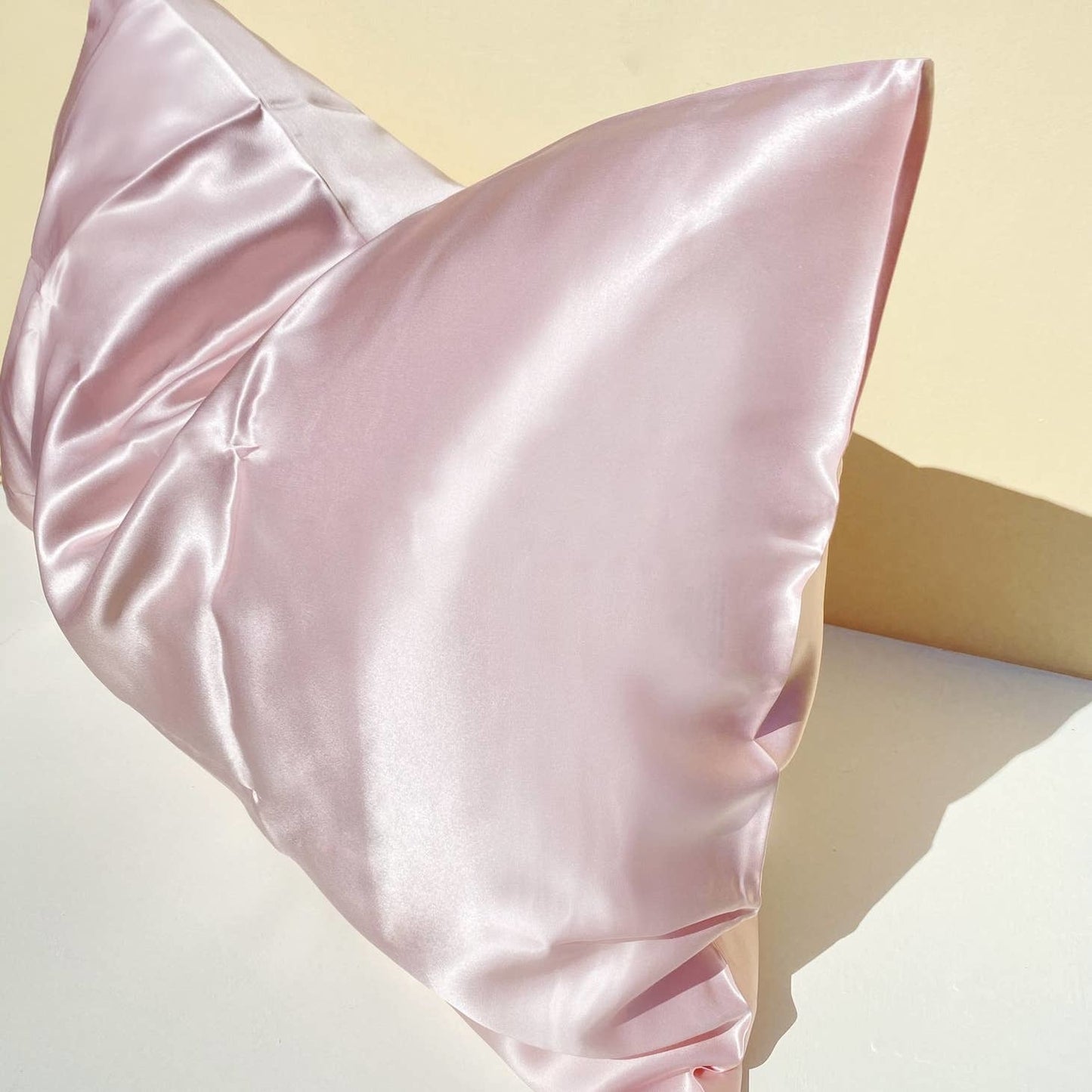 Queen silk pillowcase PINK