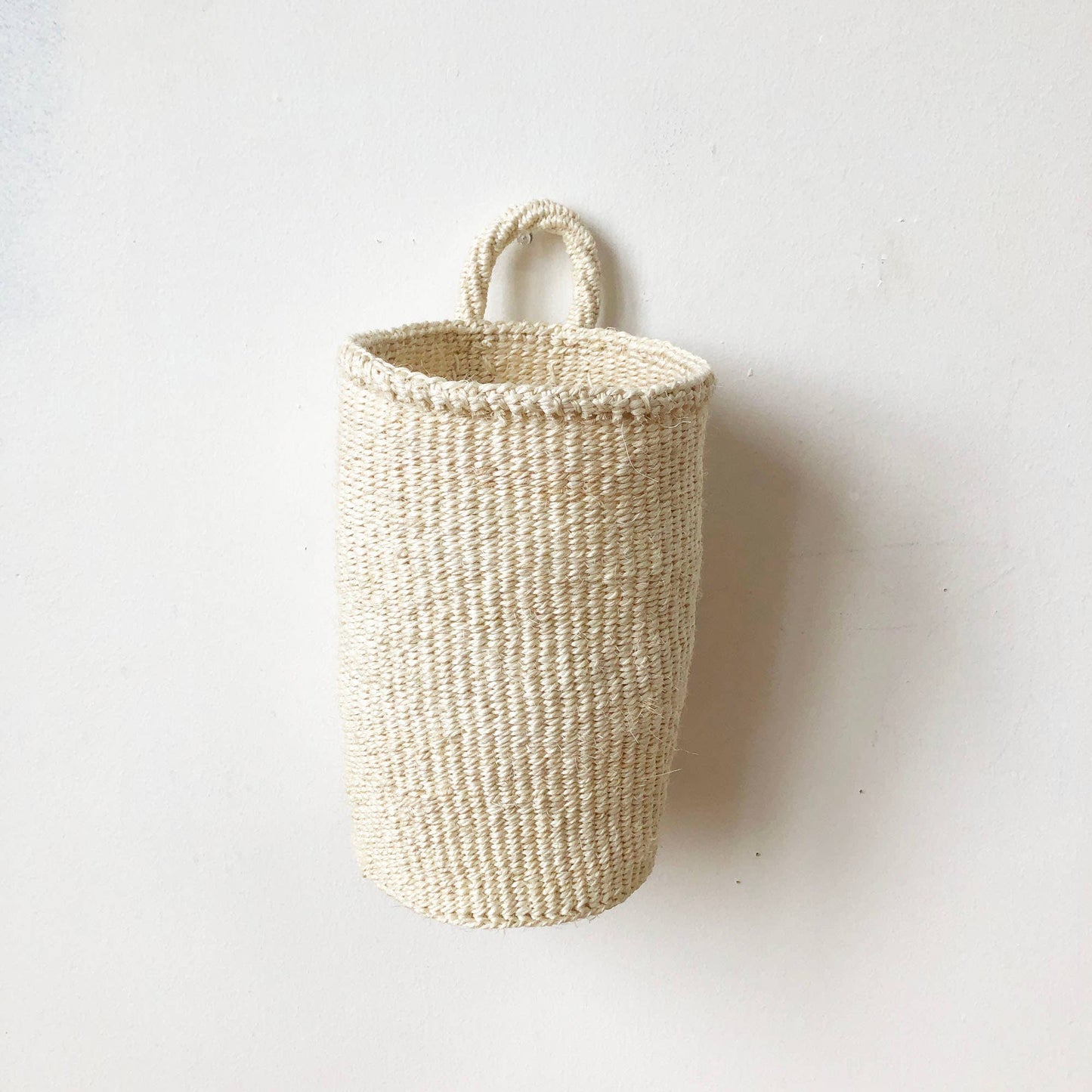 Hanging Storage Basket White