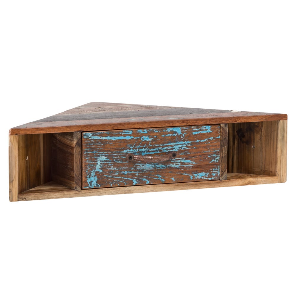 Wood corner drawer
