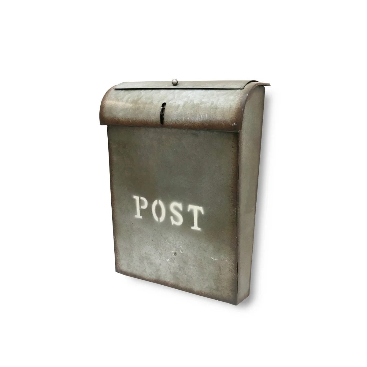 Emily POST Mailbox Rustic Metal