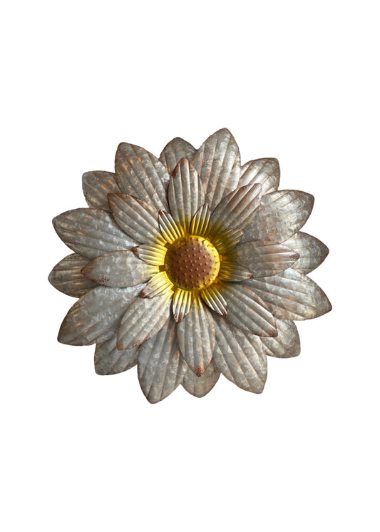 Galvanized Flower LG