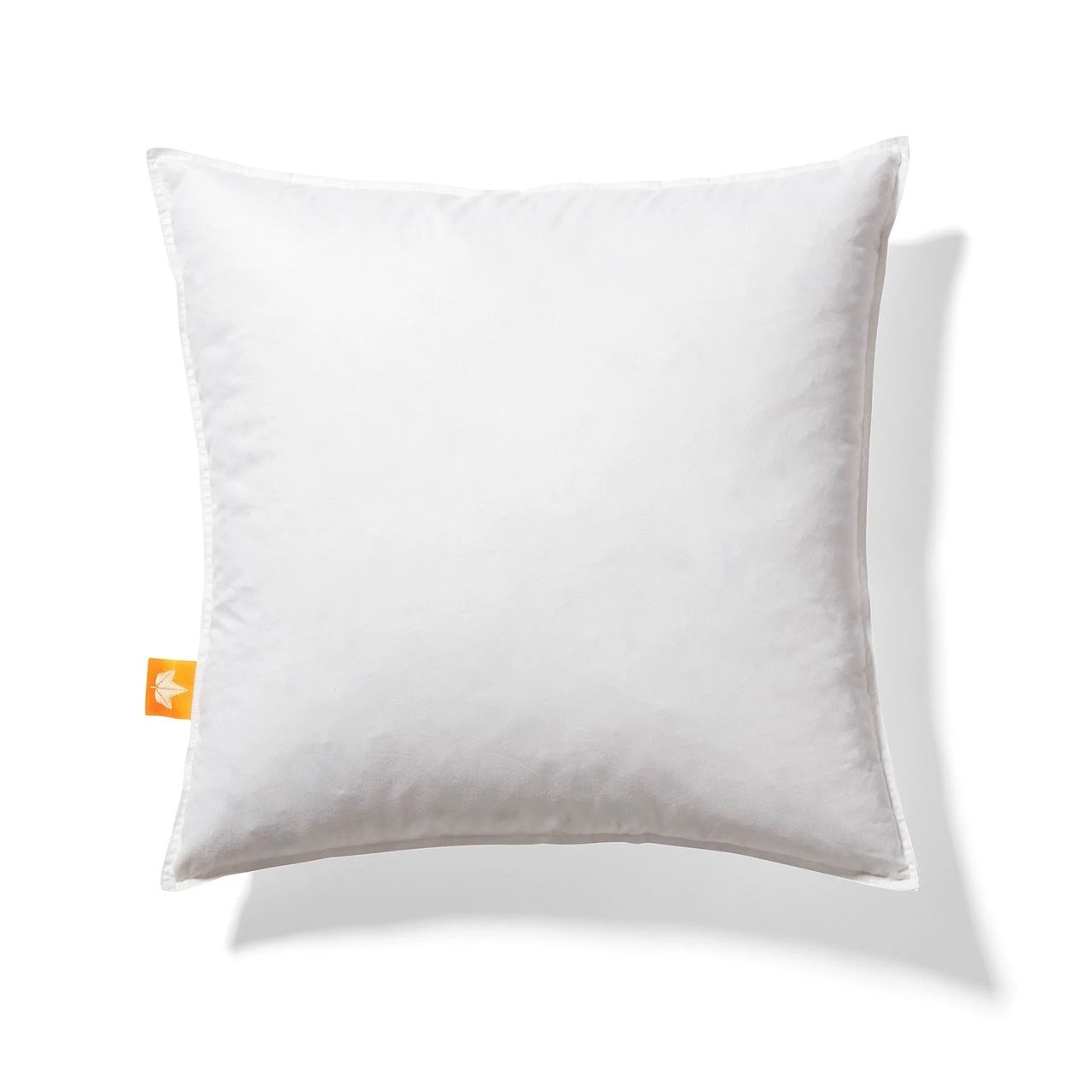 White goose feather cushion 18x18 29oz