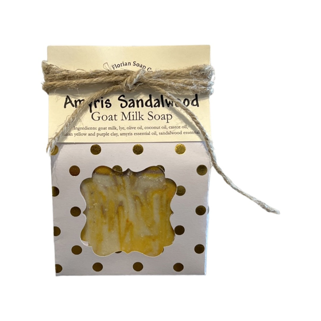 Amyris Sandalwood Goat Milk Soap