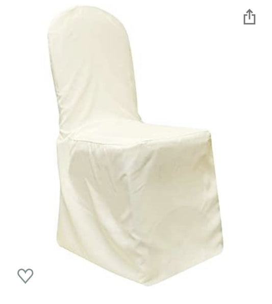 Polyester banquet chair cover s/6