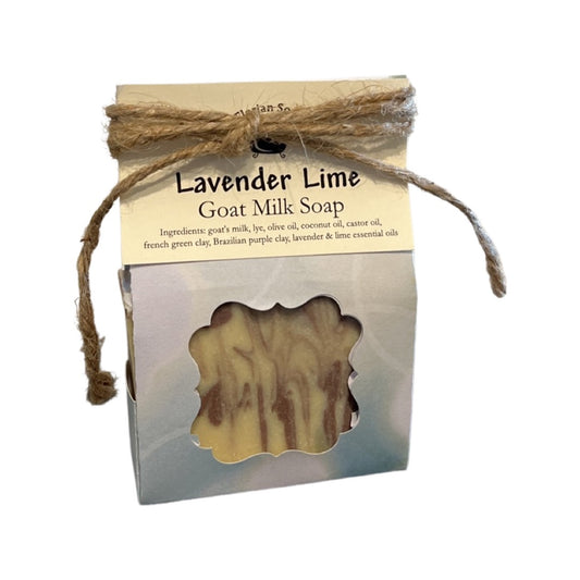 Lavender Lime Goat Milk Soap