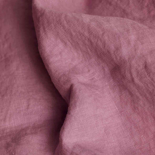 Raspberry fitted sheet QN