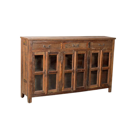Wood sideboard 3 drawers