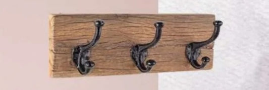 Locarno 3-hook wall rack