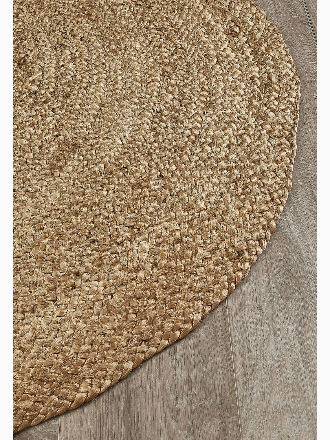 Yellowstone braided jute rug 5' round